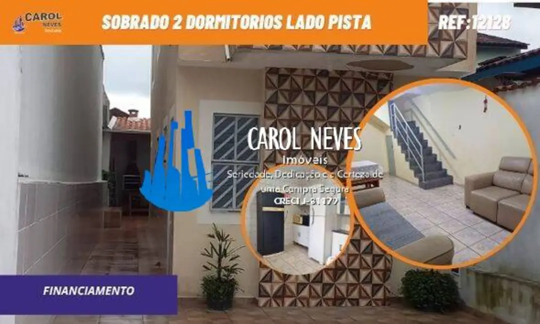 Foto 1 de Casa com 2 quartos à venda, 104m2 em Agenor de Campos, Mongagua - SP