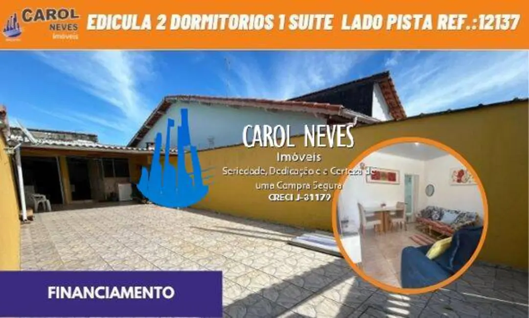 Foto 1 de Casa com 2 quartos à venda, 125m2 em Mongagua - SP