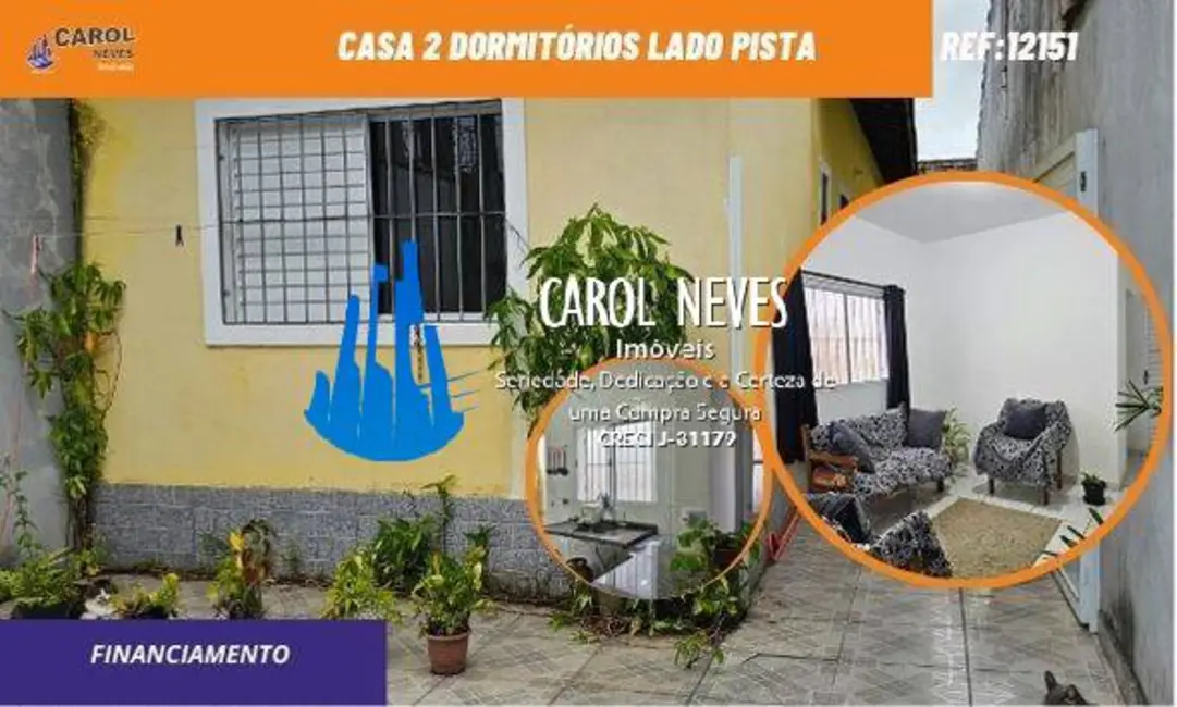 Foto 1 de Casa com 2 quartos à venda, 63m2 em Agenor de Campos, Mongagua - SP