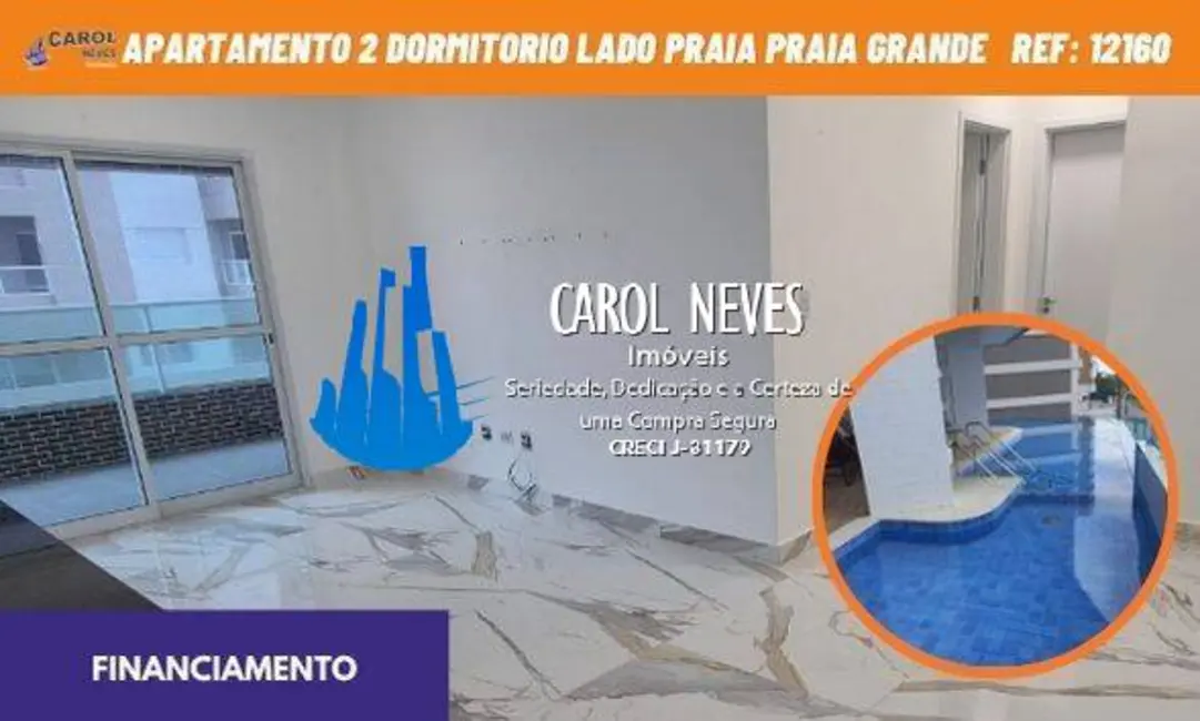 Apartamento com 2 quartos à venda, 90m2 em Praia Grande - SP - imagem 1 Foto 1 de Apartamento com 2 quartos à venda, 90m2 em Praia Grande - SP