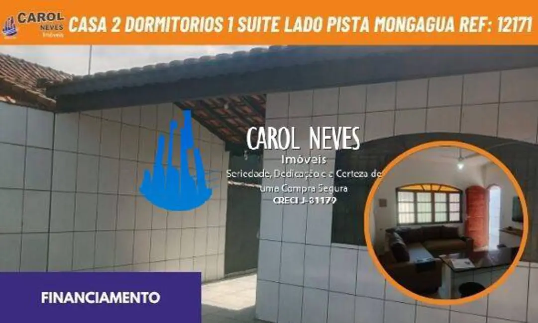 Foto 1 de Casa com 2 quartos à venda, 70m2 em Mongagua - SP