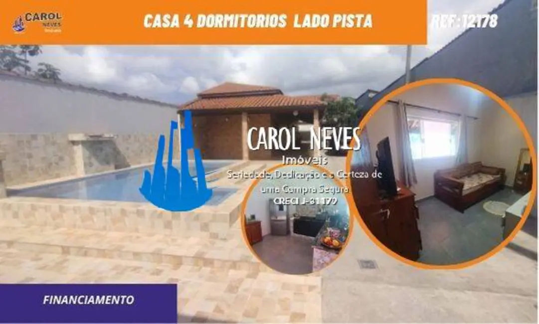 Foto 1 de Casa com 5 quartos à venda, 150m2 em Mongagua - SP