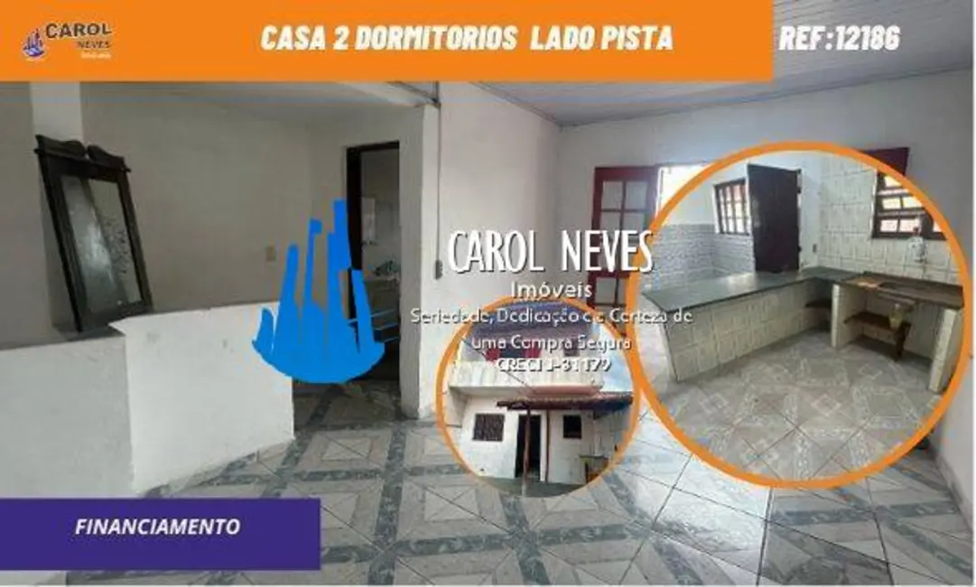Foto 1 de Casa com 2 quartos à venda, 100m2 em Mongagua - SP