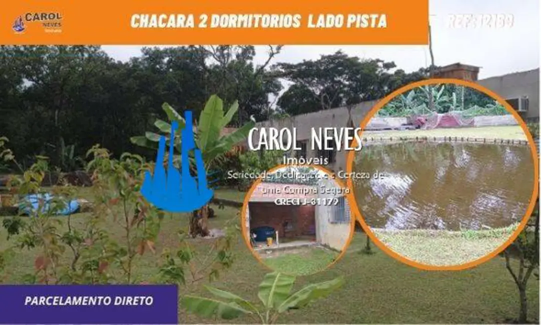 Foto 1 de Chácara com 2 quartos à venda, 63m2 em Mongagua - SP