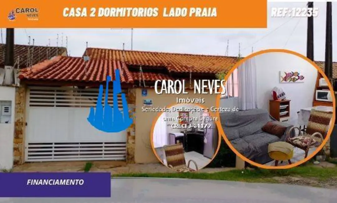 Foto 1 de Casa com 2 quartos à venda, 60m2 em Itanhaem - SP