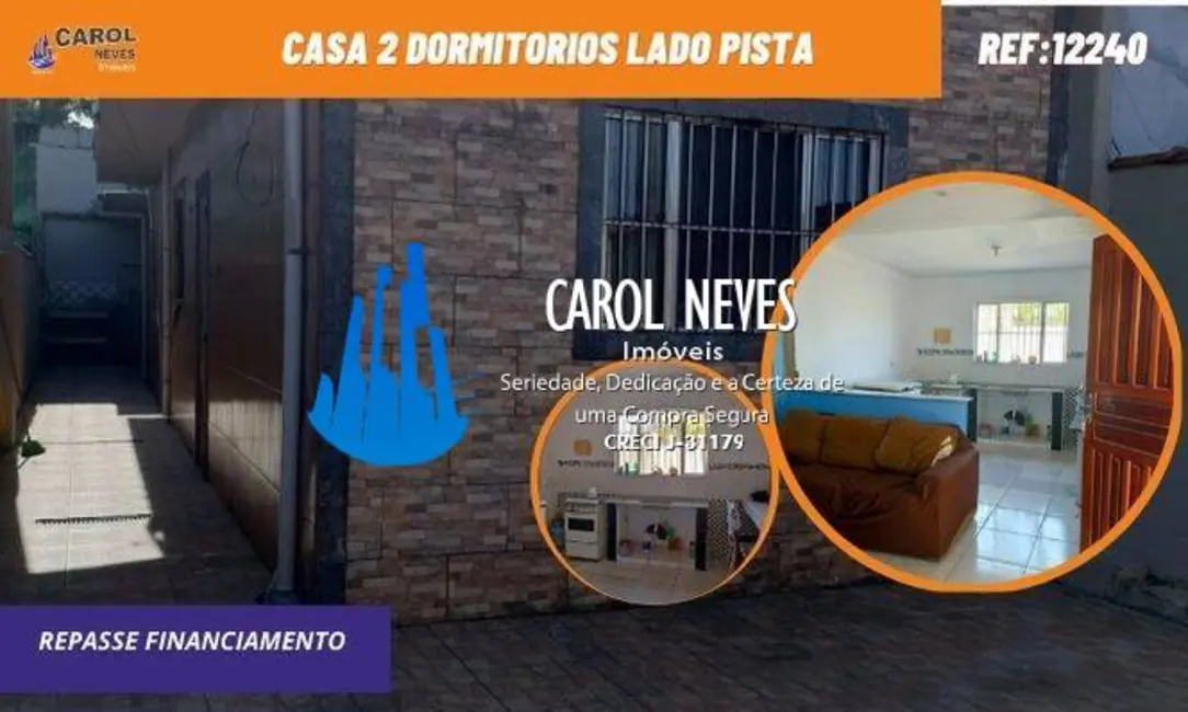 Foto 1 de Casa com 2 quartos à venda, 65m2 em Mongagua - SP