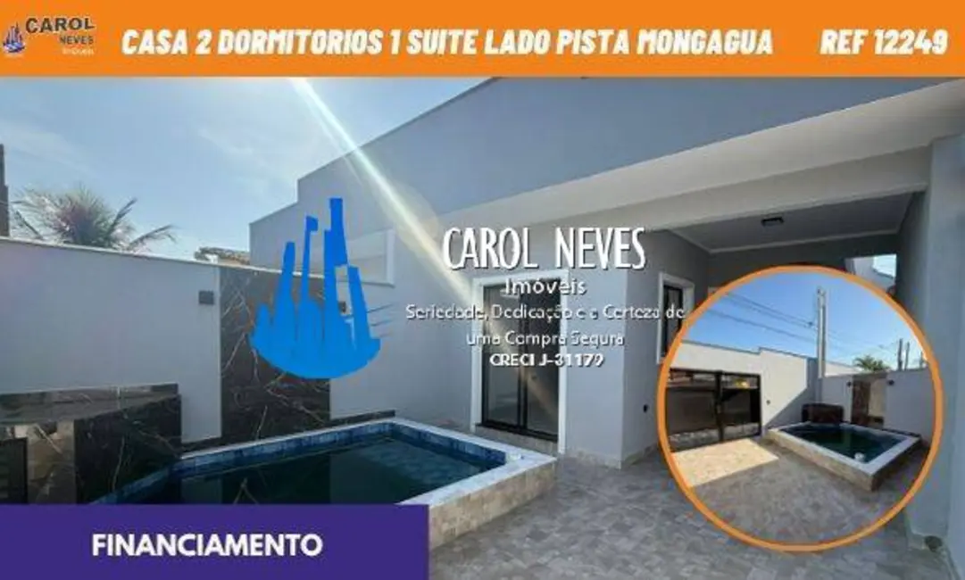 Foto 1 de Casa com 2 quartos à venda, 68m2 em Mongagua - SP