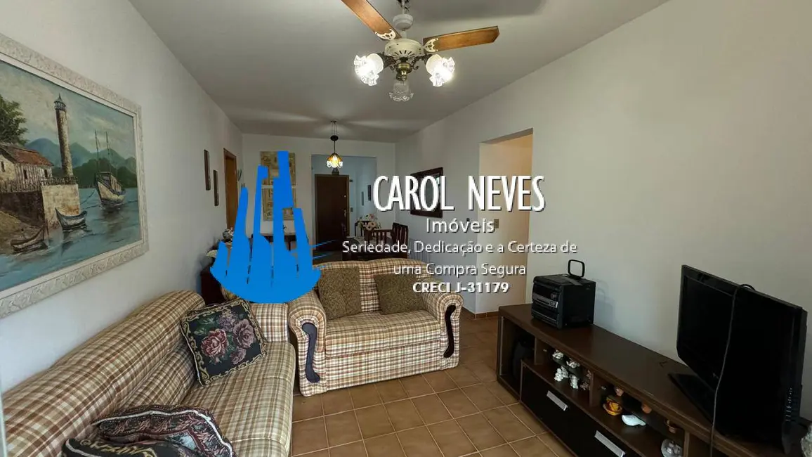 Foto 3 de Apartamento com 2 quartos à venda, 89m2 em Tupi, Praia Grande - SP