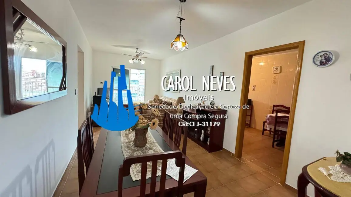 Foto 2 de Apartamento com 2 quartos à venda, 89m2 em Tupi, Praia Grande - SP