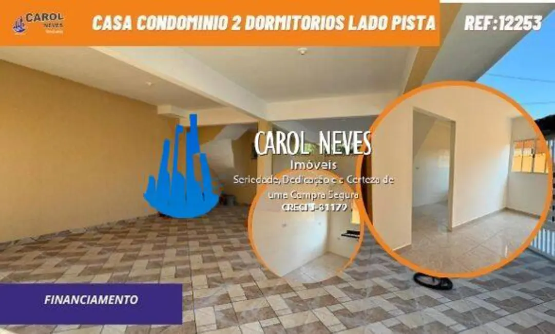 Foto 1 de Casa com 2 quartos à venda, 40m2 em Melvi, Praia Grande - SP