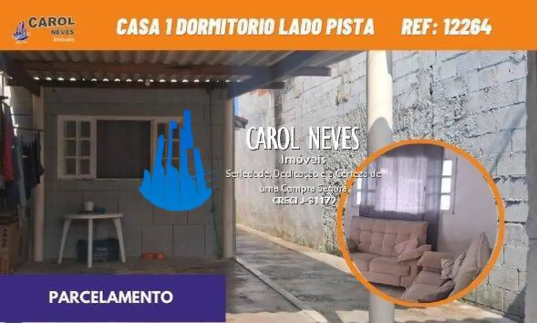 Foto 1 de Casa com 1 quarto à venda, 60m2 em Itanhaem - SP