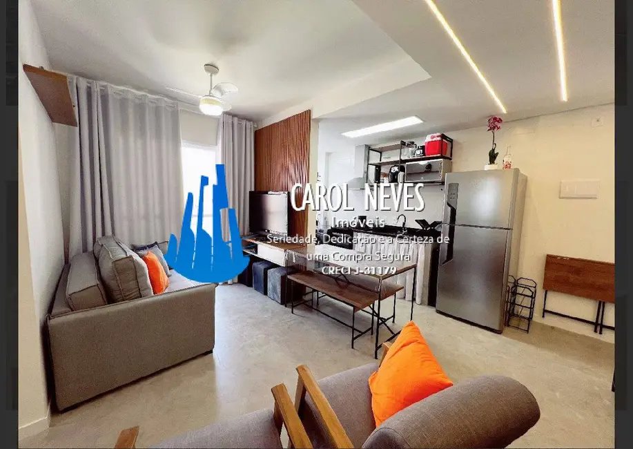 Foto 3 de Apartamento com 2 quartos à venda, 48m2 em Ocian, Praia Grande - SP