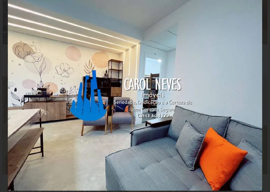 Foto 9 de Apartamento com 2 quartos à venda, 48m2 em Ocian, Praia Grande - SP