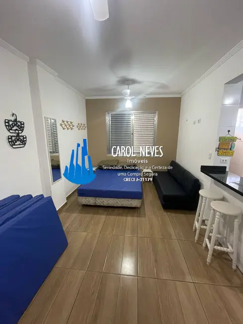 Foto 2 de Kitnet com 1 quarto para alugar, 26m2 em Ocian, Praia Grande - SP