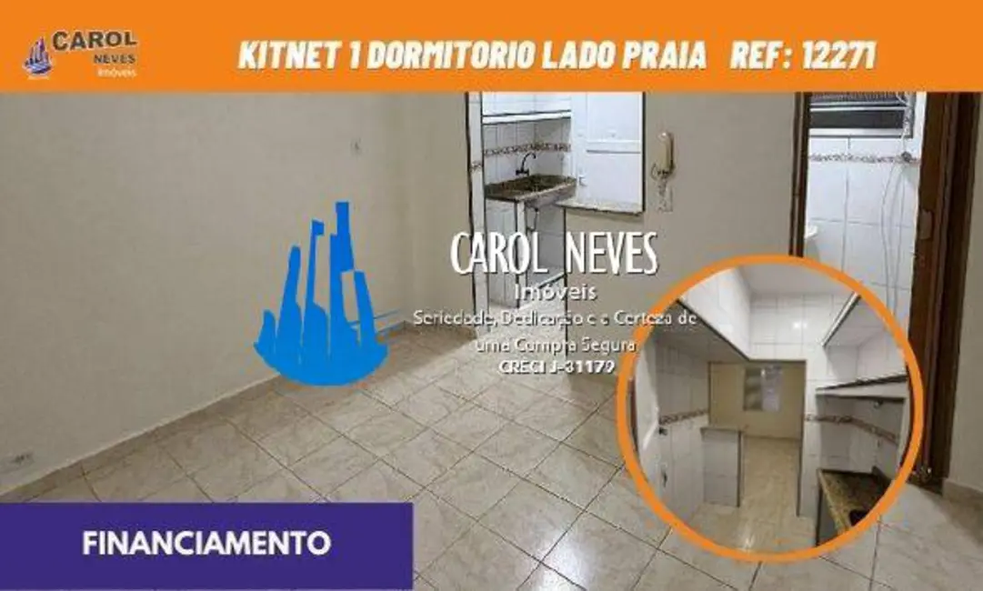 Foto 1 de Kitnet com 1 quarto à venda, 20m2 em Jardim Colonial, Carapicuiba - SP