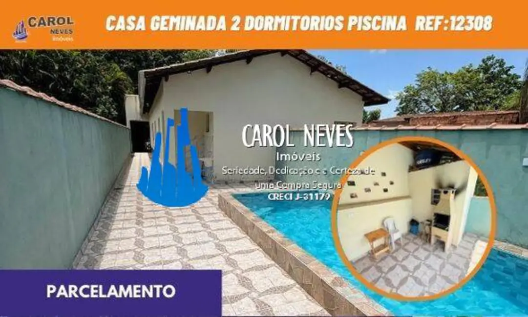 Foto 1 de Casa com 2 quartos à venda, 95m2 em Mongagua - SP
