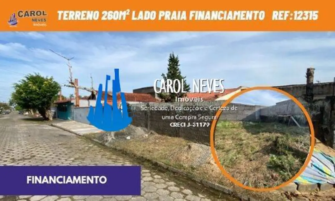 Foto 1 de Terreno / Lote à venda em Itanhaem - SP