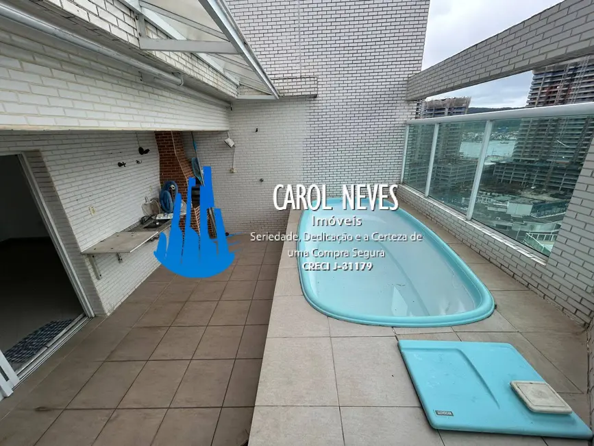 Foto 2 de Apartamento com 4 quartos à venda, 196m2 em Ponta da Praia, Santos - SP