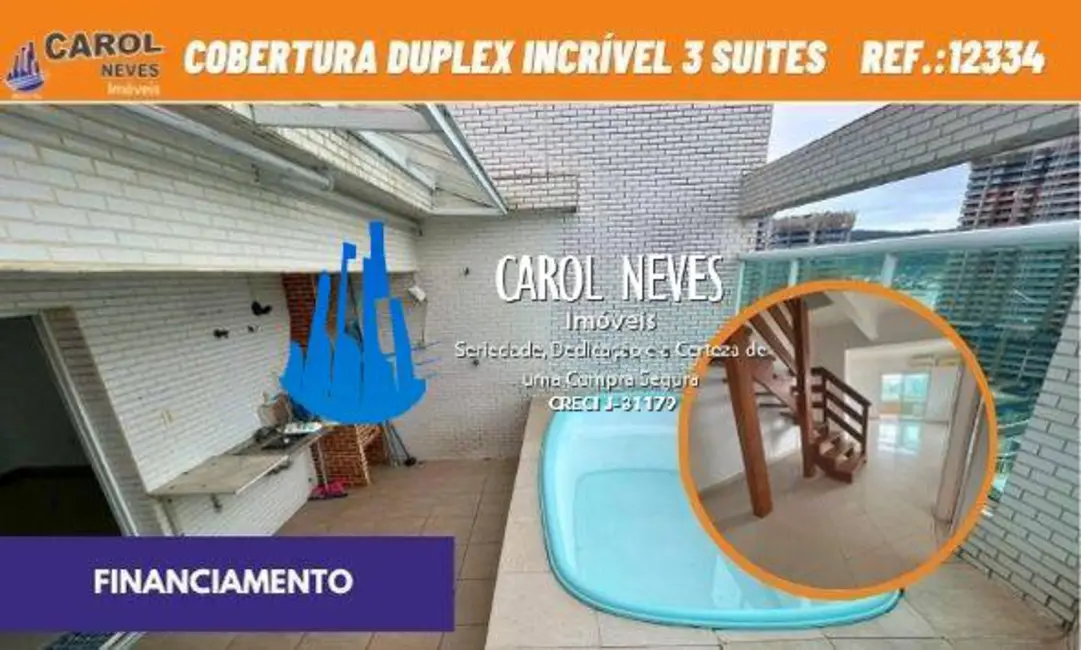 Foto 1 de Apartamento com 4 quartos à venda, 196m2 em Ponta da Praia, Santos - SP