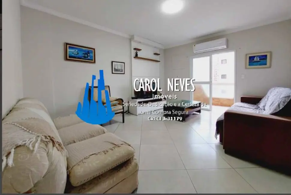 Foto 9 de Apartamento com 3 quartos para alugar, 140m2 em Tupi, Praia Grande - SP