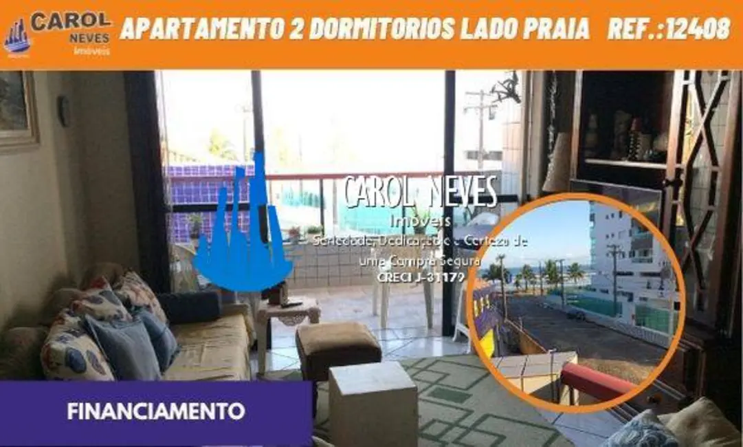 Foto 1 de Apartamento com 2 quartos à venda, 104m2 em Mongagua - SP