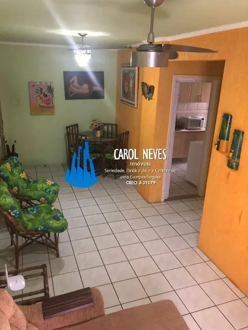 Foto 2 de Apartamento com 1 quarto à venda, 53m2 em Caiçara, Praia Grande - SP