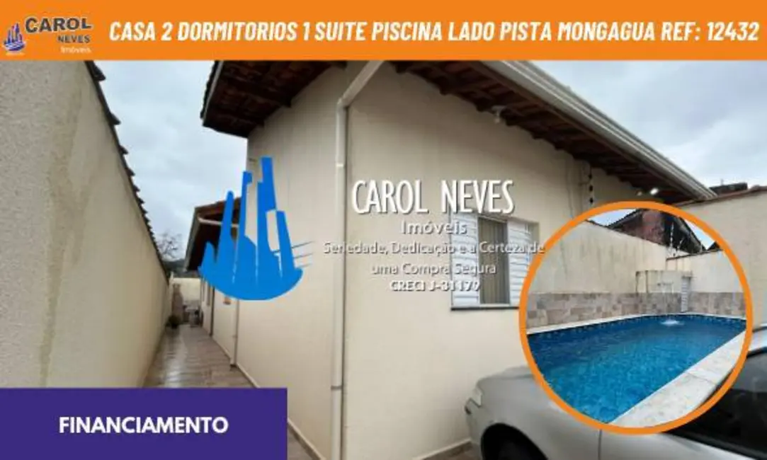 Foto 1 de Casa com 2 quartos à venda, 63m2 em Mongagua - SP