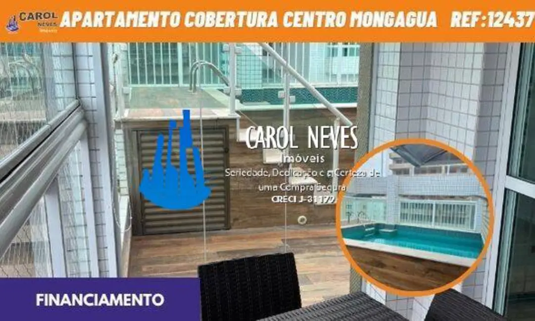 Foto 1 de Apartamento com 4 quartos à venda, 199m2 em Centro, Mongagua - SP