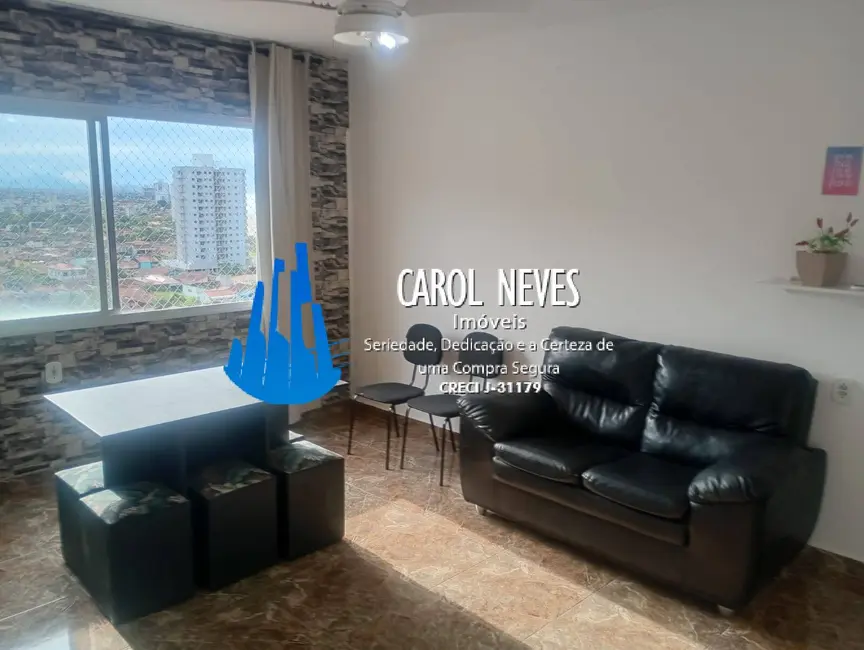 Foto 3 de Apartamento com 3 quartos à venda, 70m2 em Solemar, Praia Grande - SP