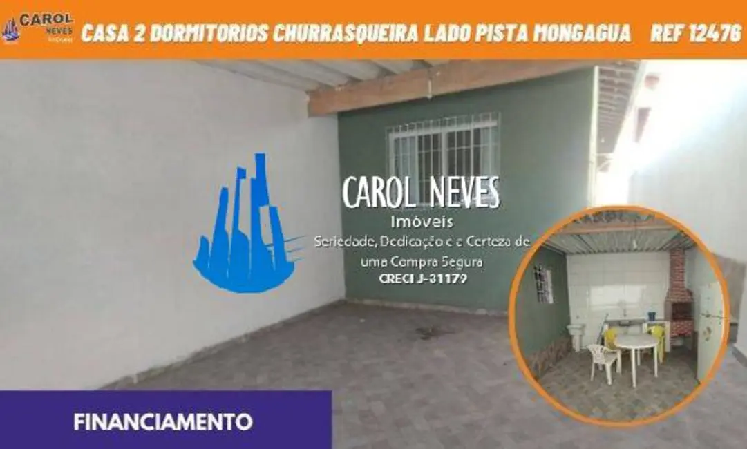 Foto 1 de Casa com 2 quartos à venda, 67m2 em Mongagua - SP