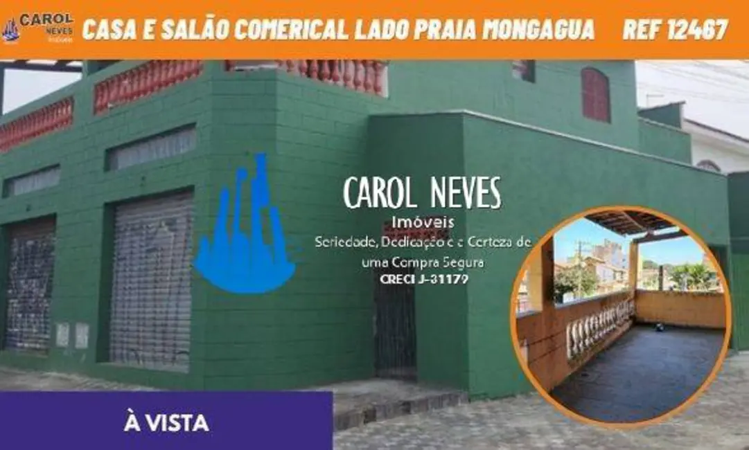 Foto 1 de Sala Comercial com 2 quartos à venda, 176m2 em Mongagua - SP