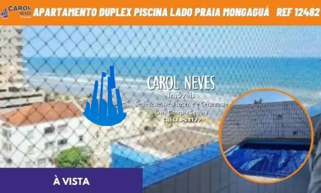 Foto 1 de Apartamento com 2 quartos à venda, 192m2 em Centro, Mongagua - SP