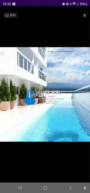 Foto 3 de Apartamento com 3 quartos à venda, 92m2 em Aviação, Praia Grande - SP