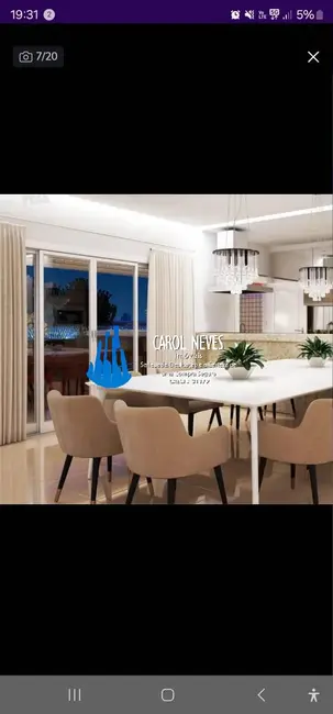 Foto 7 de Apartamento com 3 quartos à venda, 92m2 em Aviação, Praia Grande - SP