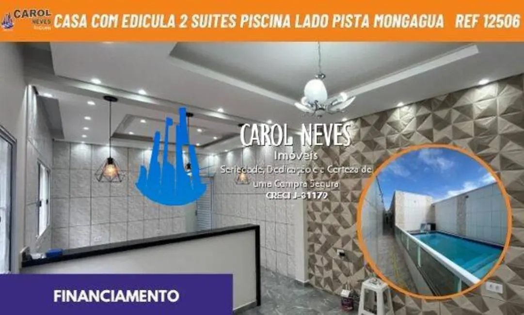 Foto 1 de Casa com 2 quartos à venda, 210m2 em Mongagua - SP