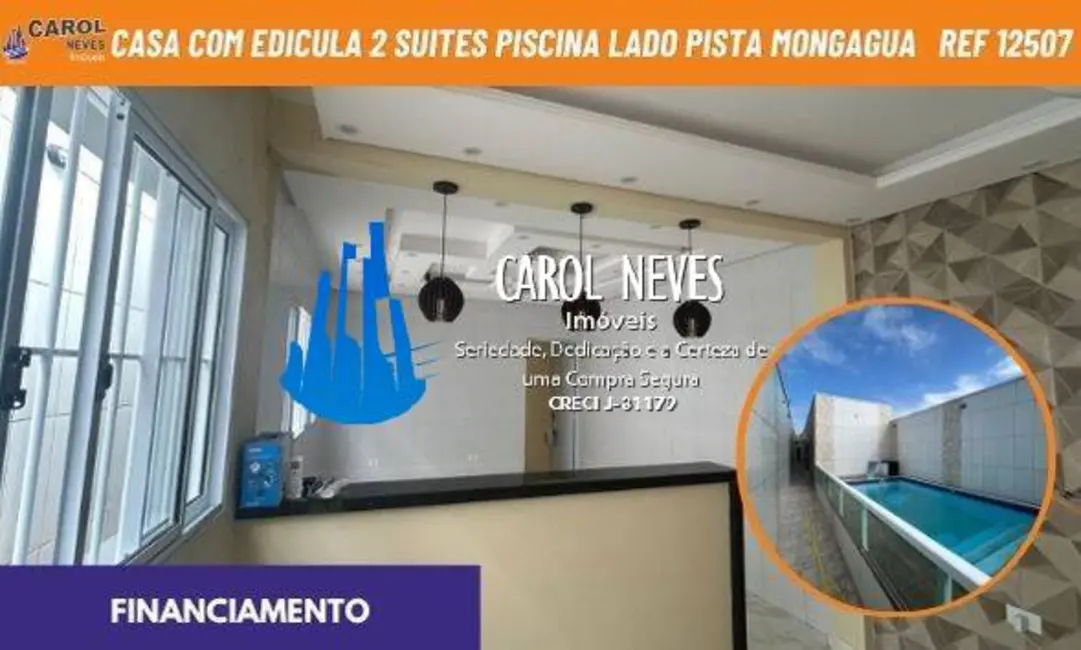 Foto 1 de Casa com 2 quartos à venda, 210m2 em Mongagua - SP