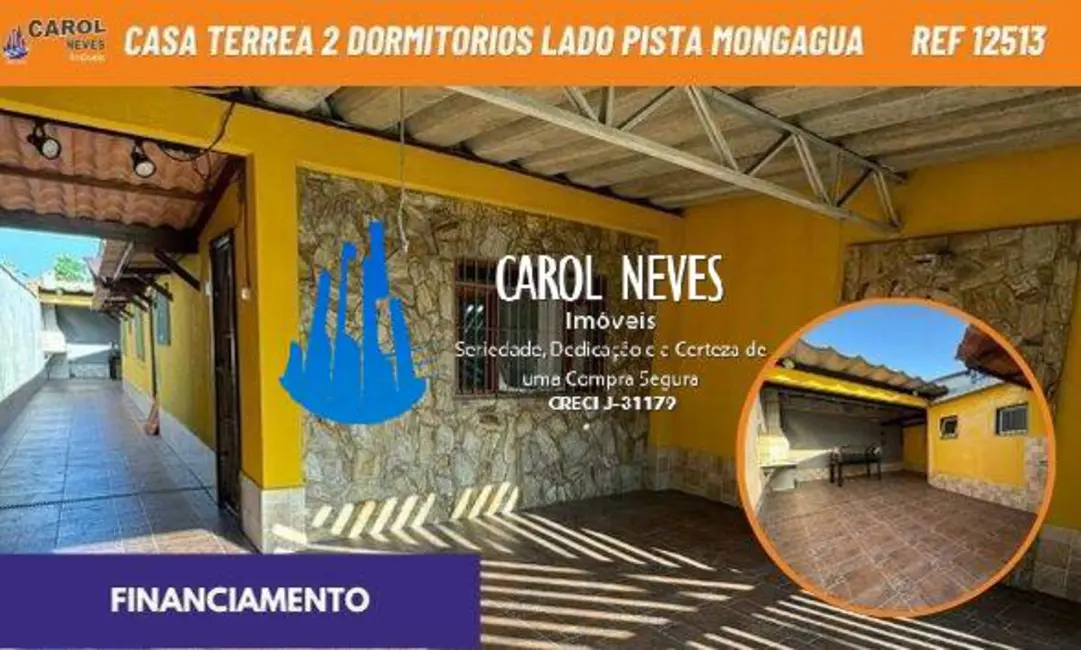 Foto 1 de Casa com 2 quartos à venda em Mongagua - SP