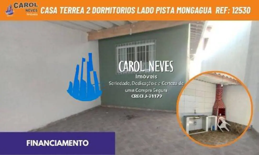 Foto 1 de Casa com 2 quartos à venda, 140m2 em Mongagua - SP