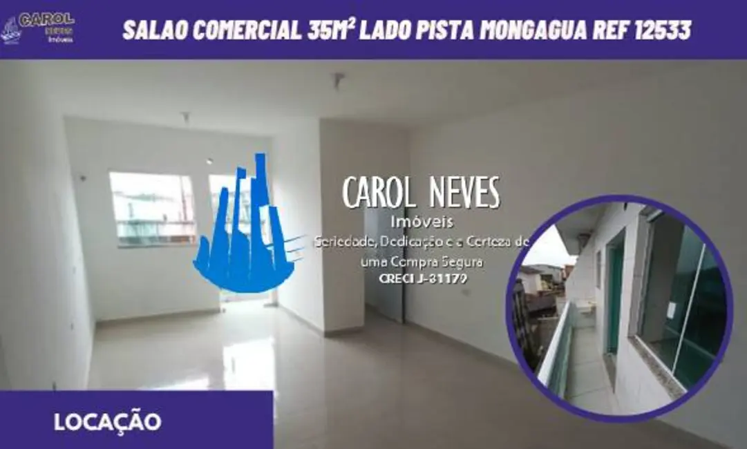Foto 1 de Sala Comercial para alugar, 40m2 em Agenor de Campos, Mongagua - SP
