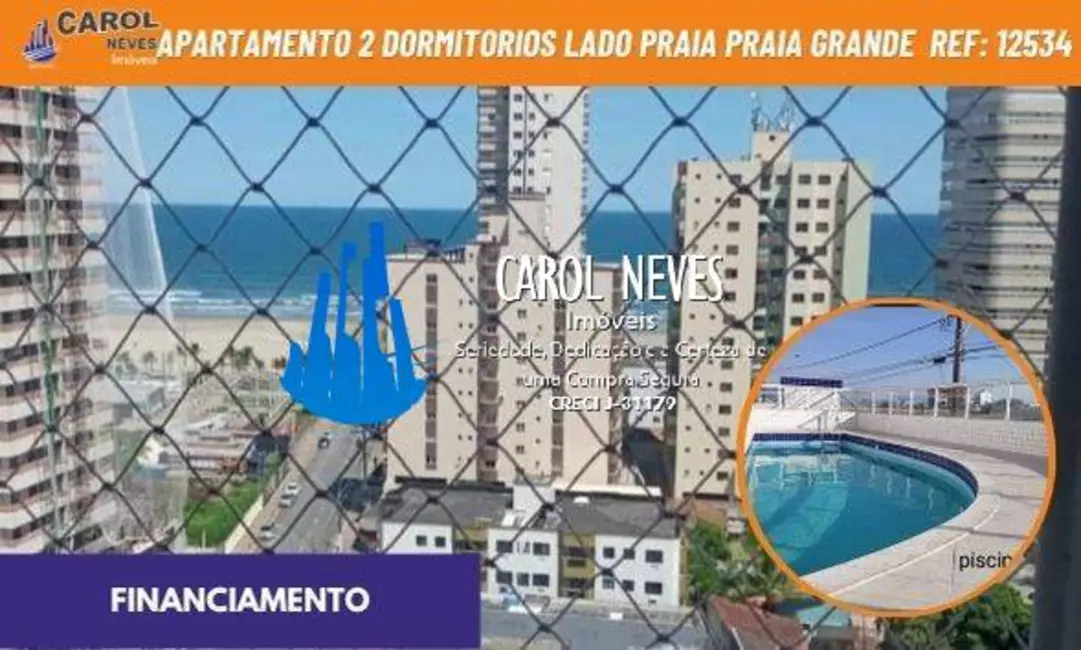 Foto 1 de Apartamento com 2 quartos à venda, 95m2 em Aviação, Praia Grande - SP