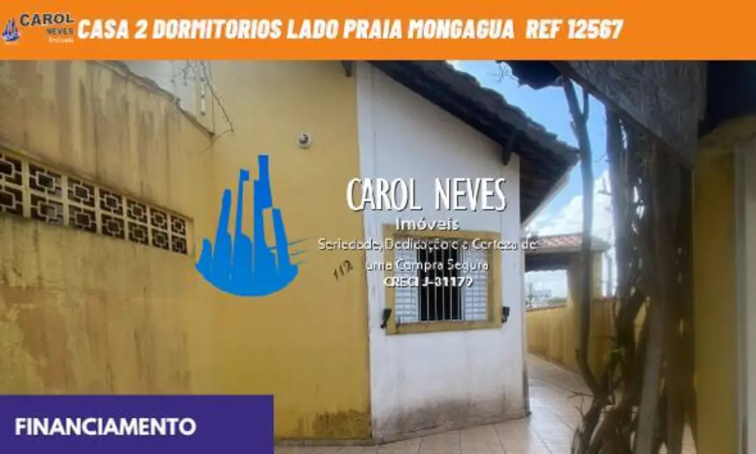 Foto 1 de Casa com 2 quartos à venda, 68m2 em Mongagua - SP