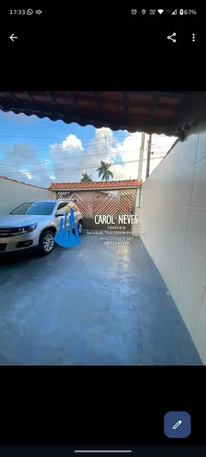 Foto 2 de Casa com 3 quartos à venda, 130m2 em Real, Praia Grande - SP