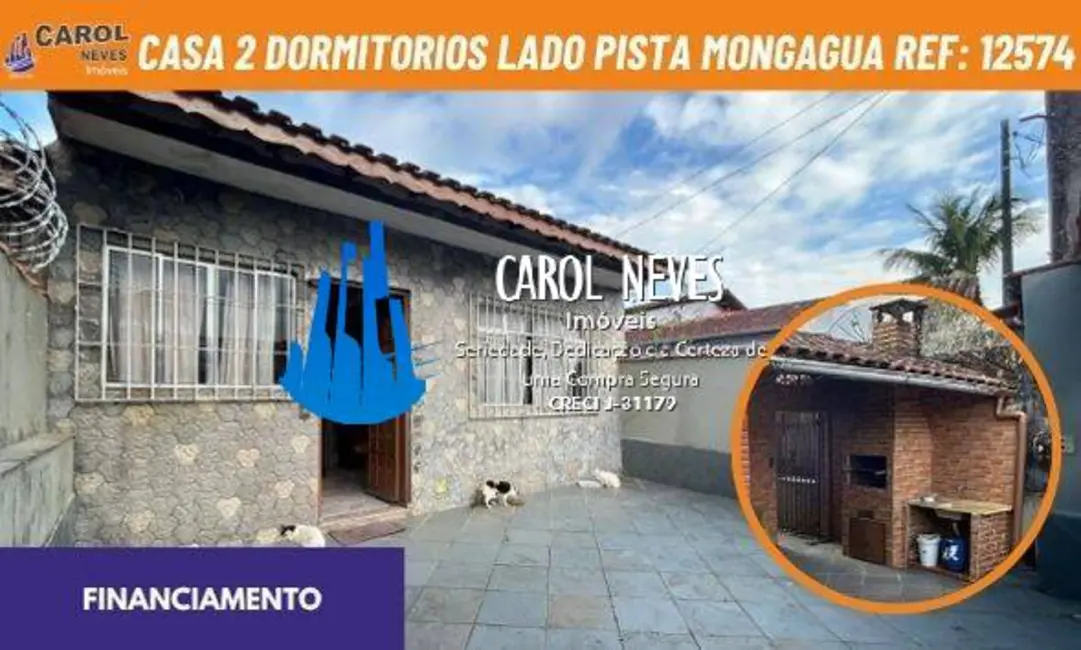 Foto 1 de Casa com 2 quartos à venda, 77m2 em Mongagua - SP