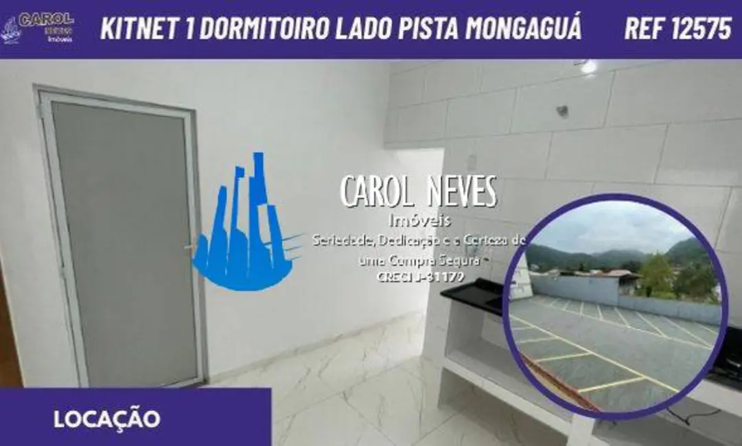 Kitnet com 1 quarto para alugar, 30m2 em Pedreira, Mongagua - SP - imagem 1 Foto 1 de Kitnet com 1 quarto para alugar, 30m2 em Pedreira, Mongagua - SP