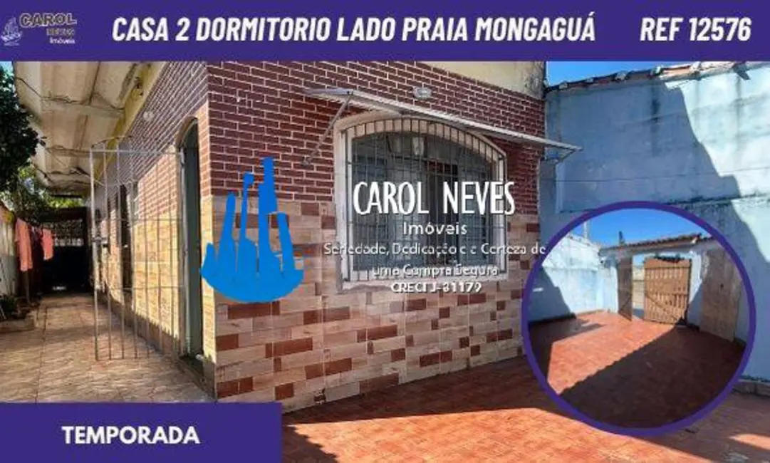 Foto 1 de Casa com 2 quartos à venda e para alugar, 68m2 em Mongagua - SP
