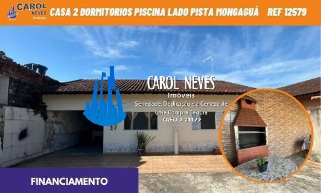 Foto 1 de Casa com 2 quartos à venda, 360m2 em Mongagua - SP