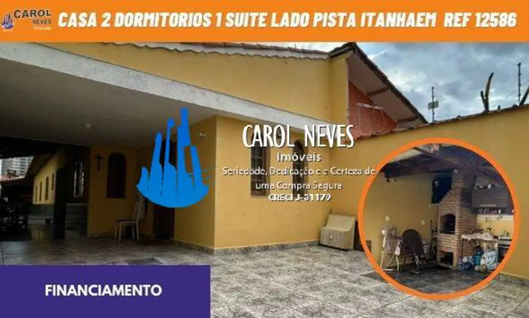 Foto 1 de Casa com 3 quartos à venda, 160m2 em Mongagua - SP