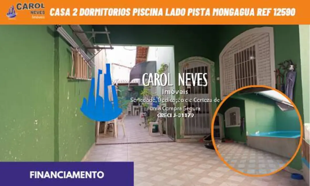 Foto 1 de Casa com 2 quartos à venda, 75m2 em Mongagua - SP