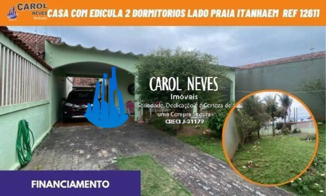 Foto 1 de Casa com 2 quartos à venda, 144m2 em Itanhaem - SP