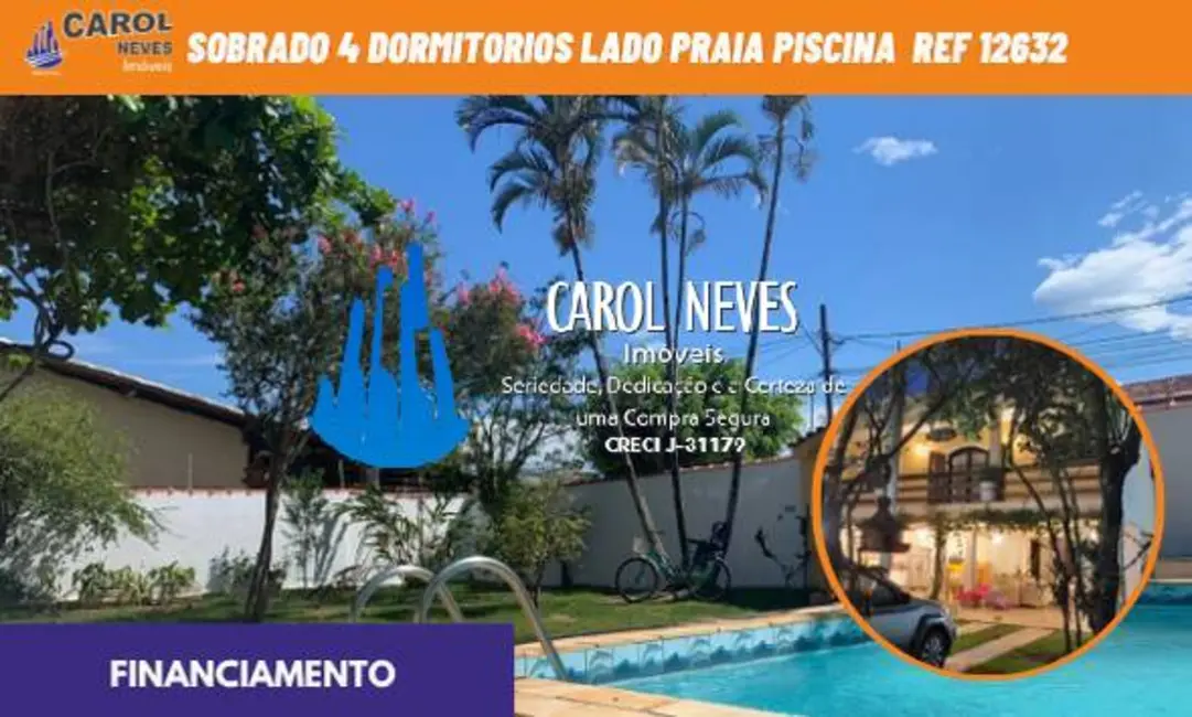 Foto 1 de Casa com 4 quartos à venda, 280m2 em Itanhaem - SP